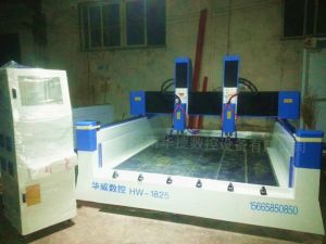 常州溧阳HW1825双头重型石材雕刻机