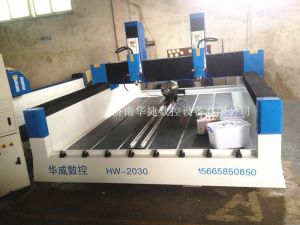 常州溧阳HW-2030双头多功能石材雕刻机