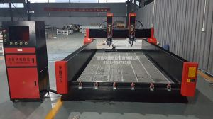 常州溧阳HW-1825双头重型浮雕石材雕刻机